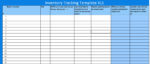 Inventory Tracking Excel Template